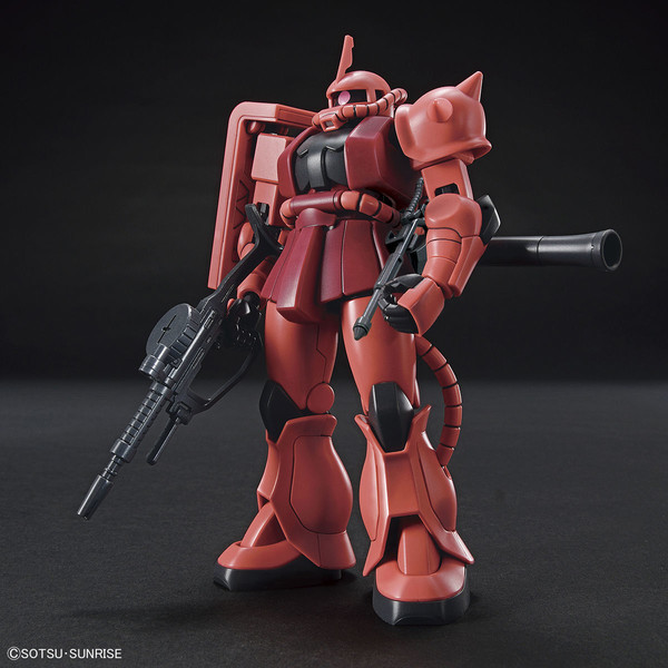 MS-06S Char Aznable's Zaku II Commander Type, Kidou Senshi Gundam, Bandai Spirits, Model Kit, 1/144